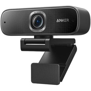 Anker PowerConf C302 Smart Full HD Webcam, AI-Powered Framing & Autofocus, 2K Webcam with Noise-Cancelling Microphones