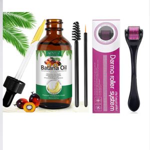 Aliver Batana Oil For Hair Growth & Derma Roller Kit
