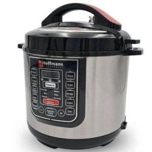 Hoffmans  6.5L Genuine 14 In 1 Digital Electric Pressure Cooker - Red, Silver