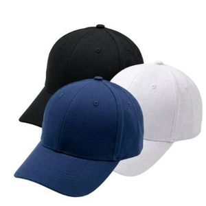 Black, Blue & White Classic Baseball Cap Set