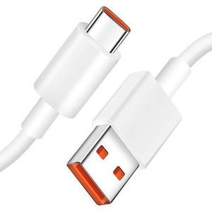 USB Type-A to USB Type-C Fast Charging Cable - White (Doesn't Transfer Data)