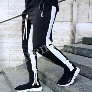 Black Sweatpants Women Basic Y2K Cargo Pants Striped Baggy Track Pants 90s  Joggers Casual Streetwear Low