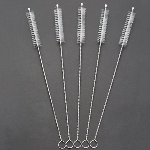 product_image_name-Generic-5pcs Straw Cleaning Brushes - White -1