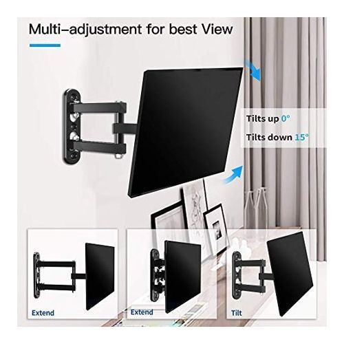 product_image_name-Hisense-40" Smart TV + Swivel, Tilt & Adjustable Wall Mount Bracket - Black-8