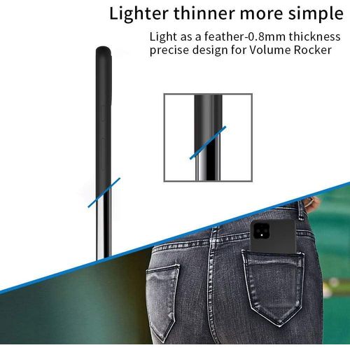 product_image_name-Generic-Google Pixel 4XL Silicone Case - Black-5