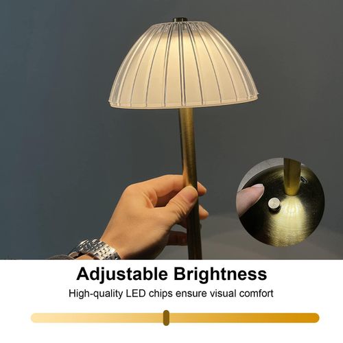 product_image_name-Generic-Rechargeable Cordless Table Lamp with USB LED Battery, Touch Control-2