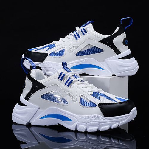 Shop Men's Casual Sneakers Sports Shoes -White&Blue | Jumia Uganda