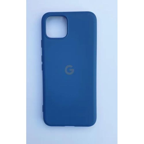 product_image_name-Google Pixel-4 , Pixel 4a , Pixel 4xl  Luxury Soft Rubber Liquid Silicone Skin Touch Feel Cover Case Blue-2