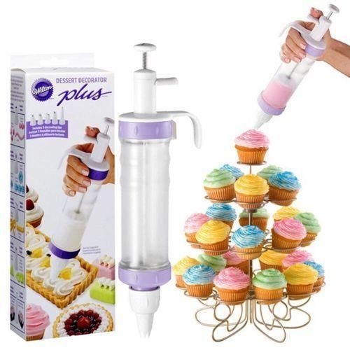 product_image_name-Generic-Dessert Decorator plus Cake Decorating/ Icing Tool set-1