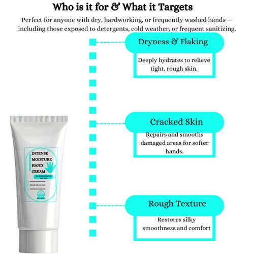 product_image_name-Mekis-Intense Moisture Hand Cream - For Dry, Rough & Cracked Hands,Fragrance Free-3