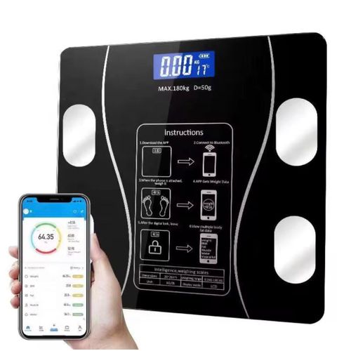 product_image_name-Generic-smart digital body fat scale, a non-apparel item used for health tracking. -1