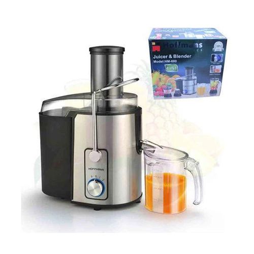 product_image_name-Hoffmans-4 ln1 Electric Juicer, Blender /Extractor,1.5L- Silver-1