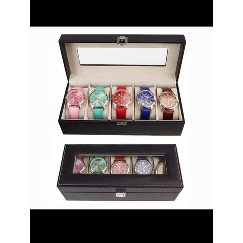 product_image_name-Fashion-Elegant Watch Collection in Display Case - Black-2