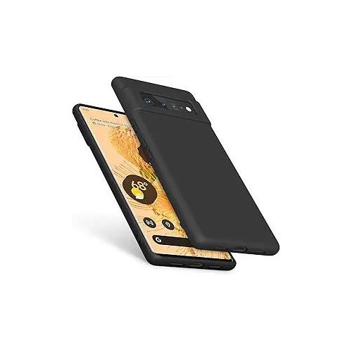 product_image_name-Google-Pixel 6 Pro Slim Soft Silicone Shockproof Anti-Scratch Case - Black-3