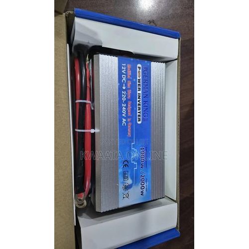 product_image_name-German- king power Inverter modified sine wave 1000w / Converts 12V DC ~220-240V AC ~ Grey/ Blue/ black -2