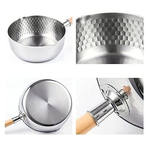 product_image_name-Generic-26cm Stainless Steel Wok Pot Milk Saucepan With Wooden Handle, Silver.-6