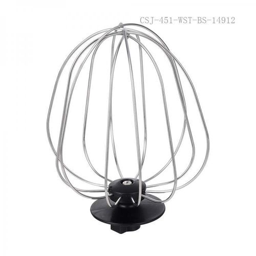 product_image_name-WINNING STAR-6-Speed Stand Mixer Cook Machine 10L with Stainless Steel Bowl Copper Motor Aluminum Dough Hook Flat Agitator Spatula 304 Balloon Whisk LED Indicator Light 4 Sucker Feet BS Plug- Silver-6