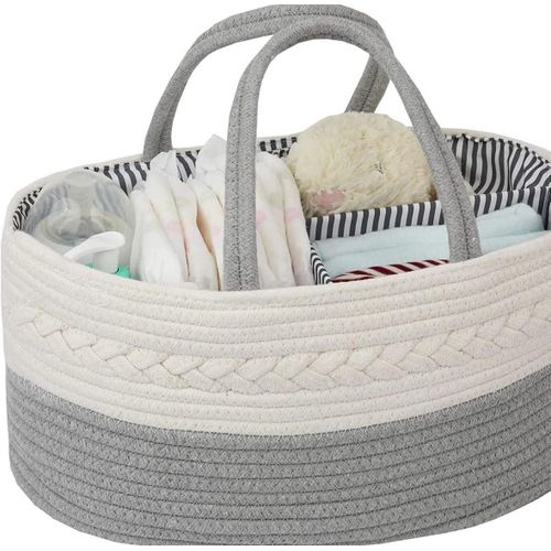 product_image_name-Generic-Baby Diaper Caddy Organizer Portable Holder Bag -Multicolor-4