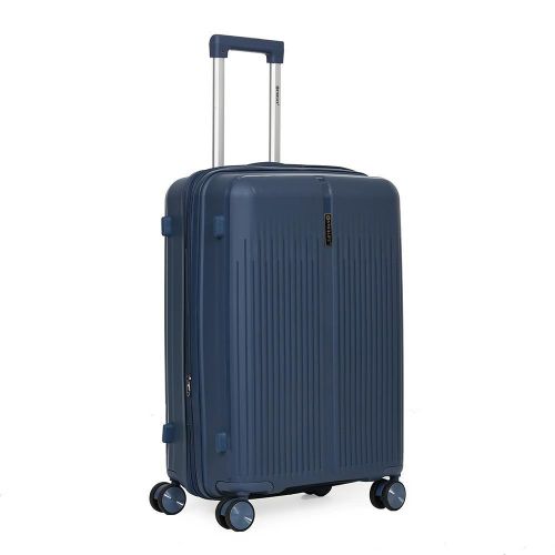 product_image_name-Generic-20 Inch 1 Piece Of  Business Travel Luggage PP Material, Number Lock Travel Suitcase, Aluminium Telescopic Handle, Light weight Stylish and Durable Carry-On Bag 360° 4 Spinner Wheels Box-6