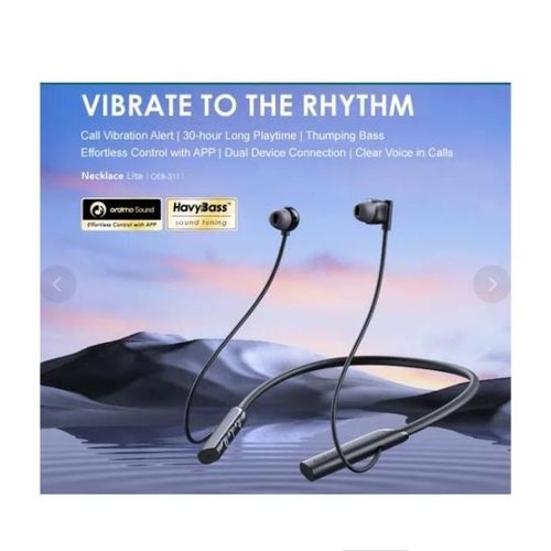 product_image_name-Generic-Oraimo Necklace Lite Call Vibration Wireless Headphones Black-6