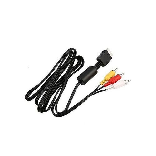 product_image_name-Generic-AV Cable For Ps1 , Ps2 , Ps3 , Sega Dream Cast NEW RCA Audio Video Composite TV Console 1.8M-1