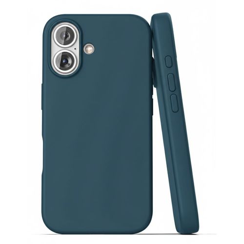 product_image_name-Generic-Iphone 16 & iphone 16 plus Silcone Case with Free Tempered Glass Protector, Flexible Soft Silicone Anti-Scratch Shockproof Phone Cover-2