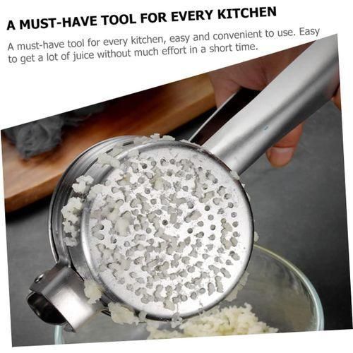 product_image_name-Generic-Stainless Steel Potato Masher Ricer Fruit Juicer Vegetable Press, Silver. -4