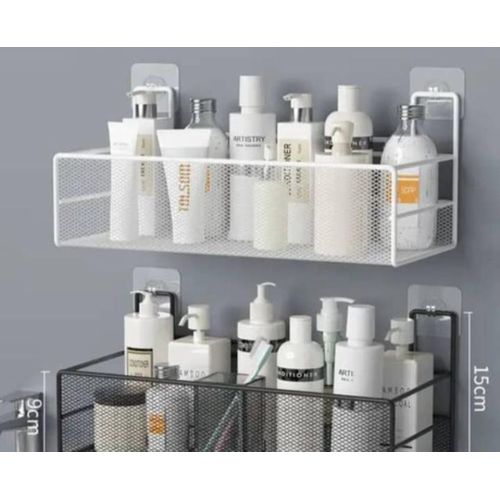 product_image_name-Generic-2pcs wall mounted bathroom shelf organizer-2