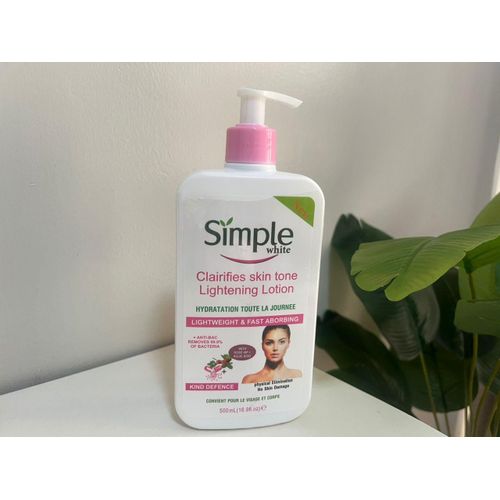 product_image_name-Generic-Simple White Clairrifies Skin Tone Lightening Lotion 500ml-1