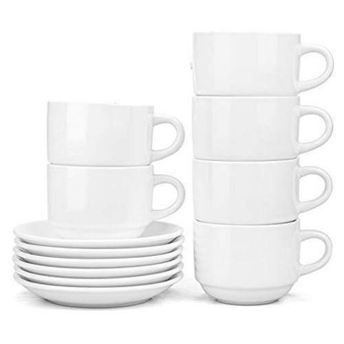 product_image_name-Generic-Restaurants And Office 6 Piece Cups And 6 Saucers -White.-4