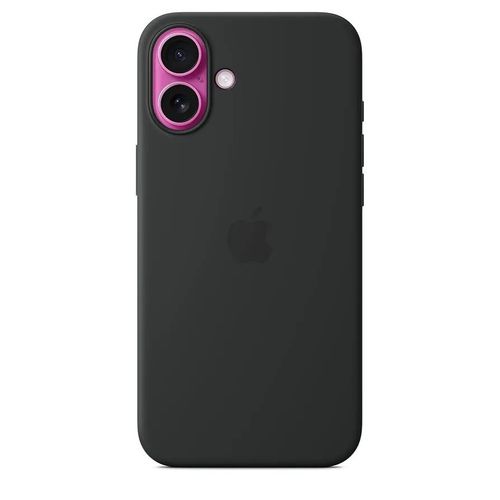 product_image_name-Generic-iPhone 16 Plus Silicone Case with MagSafe and Camera Control: Lightweight Phone Case, Wireless Charging Compatible, Smooth Matte Finish Black-2