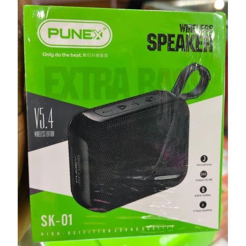 product_image_name-Generic-4 Watts Output Bluetooth Mini Speaker With 5 Hours Of Play Time FM Radio USB Flash Aux Port 1200mAh - Multicolor-2
