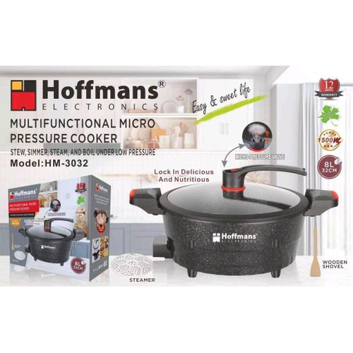 product_image_name-Hoffmans-Multifunctional Micro Pressure Cooker - Black-1