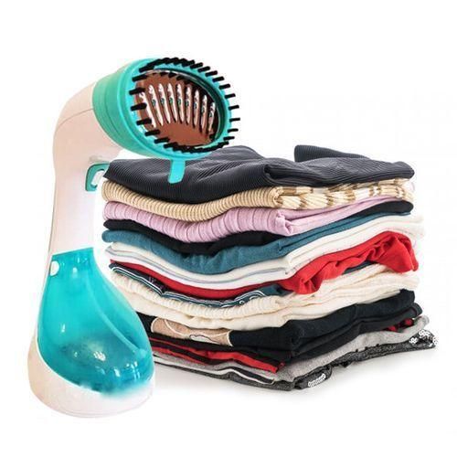 product_image_name-Generic-Portable Handheld  Detachable Water Tank Garment Steamer Iron -Green. .-1