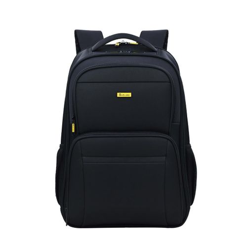 product_image_name-Fashion-Sleek Black Laptop Backpack with Multi-Compartment Design-1