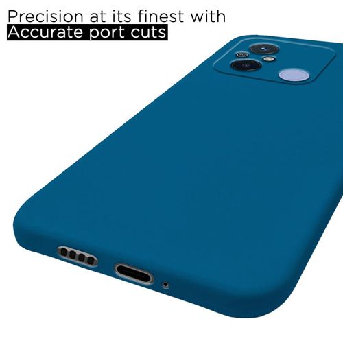 product_image_name-Generic-Redmi 12C Silicone Case -Blue-5