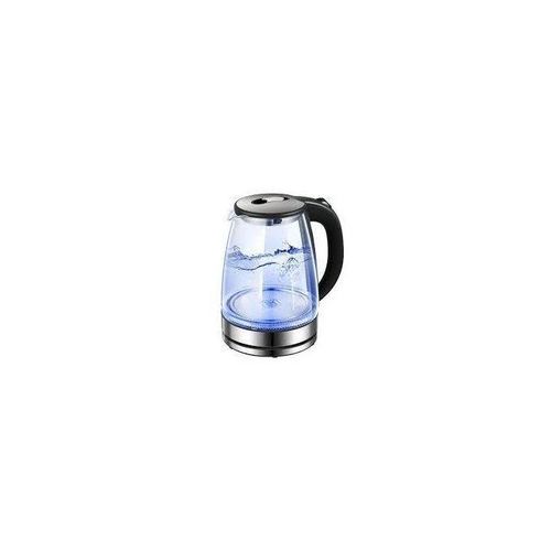 product_image_name-Generic-Pack Of Original 2L Glass Electric Kettle With LED Blue Light And A Non Stick Steam Flat Iron Plus A Free  Fridge Guard Protection- Silver , Black-3