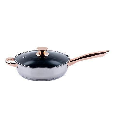 product_image_name-Generic-Luxurious 12pcs Stainless Steel Cookware Dishes,Silver-3