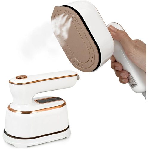 product_image_name-Generic- Mini Steam Iron for Clothes - Portable Compact Travel Size Steamer of 180° Rotatable Micro Steam Iron Small Handheldfor Dry & Wet Ironing Home Travel...MULTI-Color-5