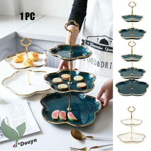product_image_name-Generic-3-Tier Cookie Cake Stand Serving Platter Tray -Emerald Green.-3