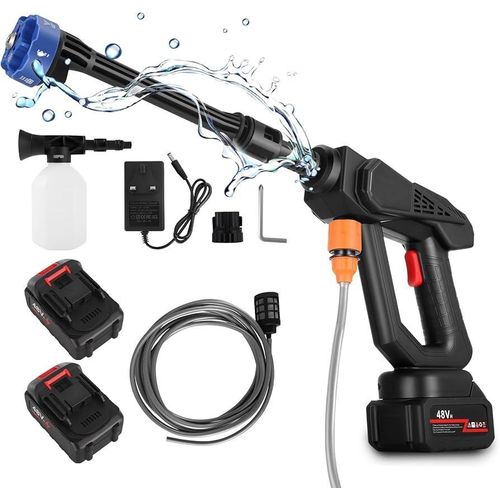 product_image_name-Generic-48V Portable Cordless Pressure Washer used primarily for car washing and other cleaning tasks. -1