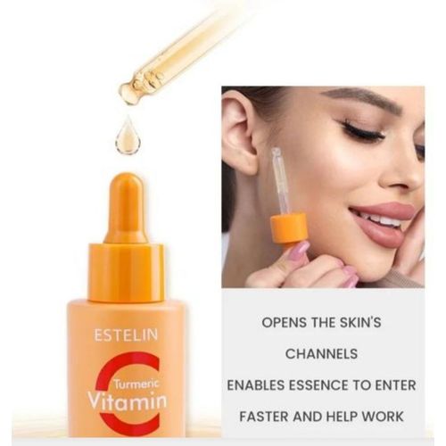 product_image_name-Estelin-Tumeric And Vitamin C Lightening & Brightening Facial Serum-2