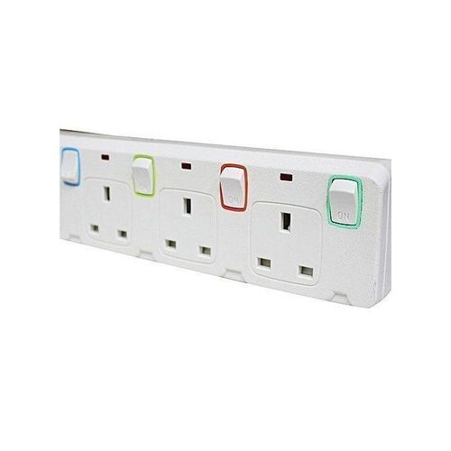 product_image_name-Generic-Original G&T 13A 4 Way Extension Socket - White-4
