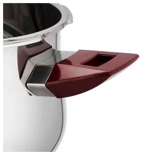 product_image_name-Generic-Non Electric 7 Liters Pure Aluminium Pressure Cooker-Silver-3