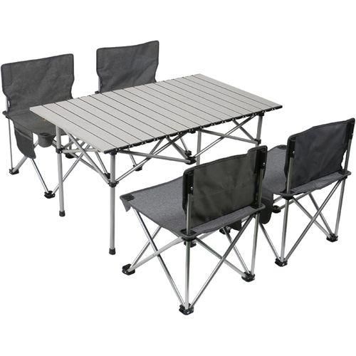 product_image_name-Generic-Portable Folding Camping Table & Chair Set with Carry Bag-2