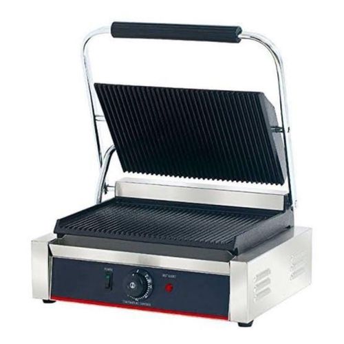 product_image_name-Generic-Single Commercial Sandwich Grill Maker-Silver & Black-2
