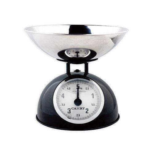 product_image_name-Retro-Stainless Steel  Mechanical Kitchen Weighing Scale Set - Black-2