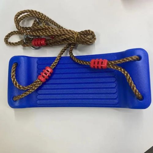 product_image_name-Generic-children's plastic swing seat with rope designed for outdoor play. -4