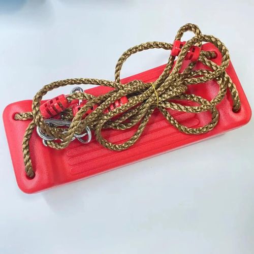 product_image_name-Generic-children's plastic swing seat with rope designed for outdoor play. -5