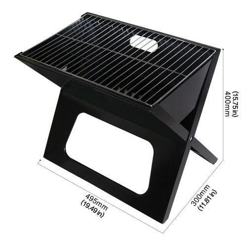 product_image_name-Haide Trade-Portable Charcoal Grill - Black-2